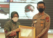 Kapolres Malang, Akbp R. Bagoes Wibisono Terima Penghargaan Menteri Sosial