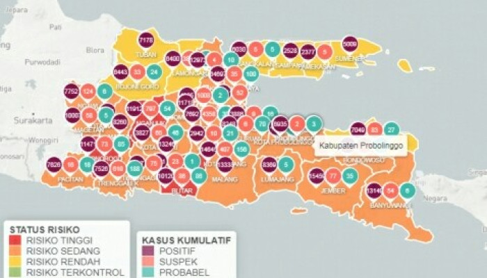 Kasus Aktif Covid-19 Di Jatim Mengalami Tren Penurunan Setiap Harinya, Jaga Prokes