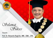 Prof. Dr. Mulyanto Nugroho, Mm.,Cma.,Cpa Kembali Menjadi Rektor Untag Surabaya