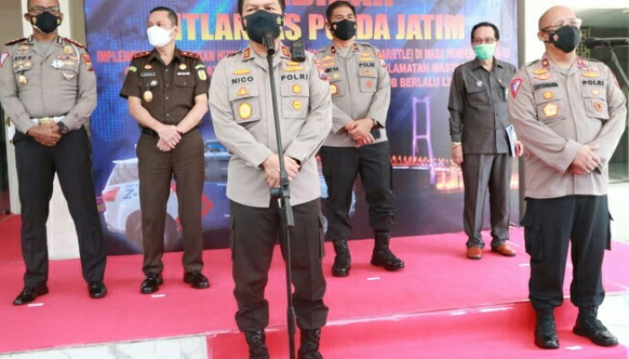 Ditlantas Polda Jatim Berikan Inovasi Sistem Etle/Incar