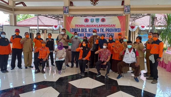 Desa Tangguh Jatim Bersaing Dalam Lomba Destana, Tumbuhkan Kesiapsiagaan