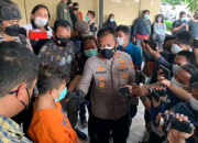 Pembunuh Kakak Adik Di Waru Ditangkap Polresta Sidoarjo, Motif Cinta