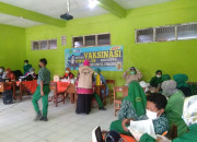 Smp Sunan Ampel Porong, Sidoarjo Berikan Vaksinasi Peserta Didik