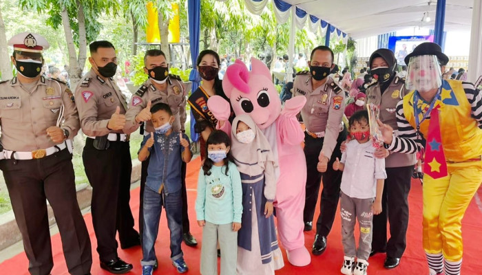 Duta Vaksin Polresta Sidoarjo Siap Edukasi Pentingnya Vaksinasi Dan Prokes