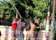 Warga Cabut Tiang Jaringan Internet, Gegara Asal Tancap