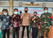 Desa Lambangan Dan Desa Plaosan Kecamatan Wonoayu, Sidoarjo Gelar Vaksinasi