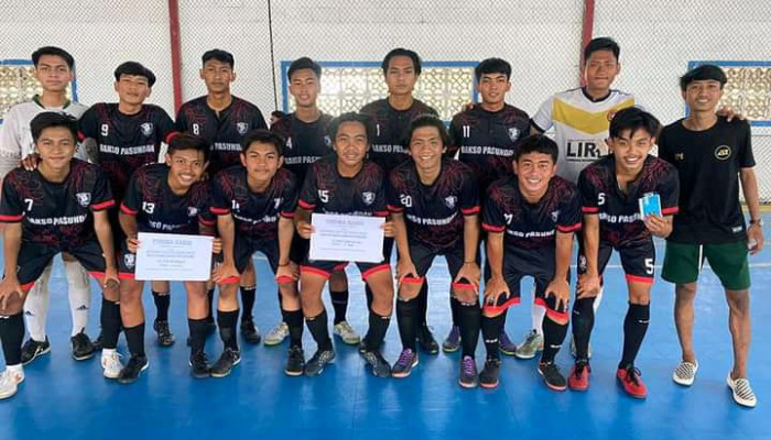 Tim Futsal Putra Dan Putri Kecamatan Taman, Sidoarjo Raih Juara 1 Dan 2