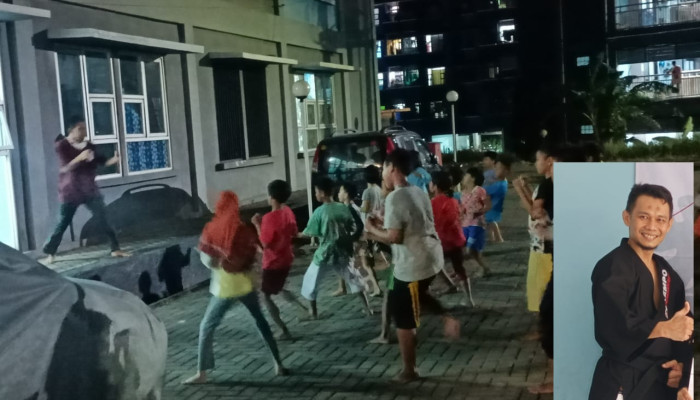 Atlet Kempo Rusunawa Sumur Welut Kota Surabaya, Semangat Berlatih Setiap Malam