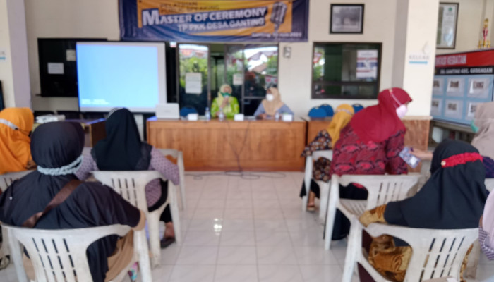 Sempat Vakum Akibat Ppkm Darurat, Pkk Desa Ganting Mulai Beraktifitas