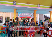 Serbuan Vaksinasi Maritim Di Balai Desa Wringinanom, Gresik