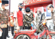 Mendes Pdtt, Halim Iskandar Kunjungi Pertashop Sidoarjo