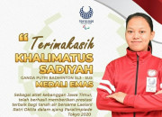 Khalimatus Sadiyah Raih Medali Emas Paralimpiade Tokyo 2020