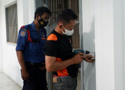 Pemasangan Apar Di Rutan Perempuan Kanwil Kemenkumham Jatim