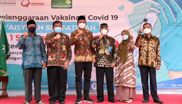 Rsu Aisyiyah Siti Fatimah Tulangan, Sidoarjo Bantu Percepatan Vaksinasi