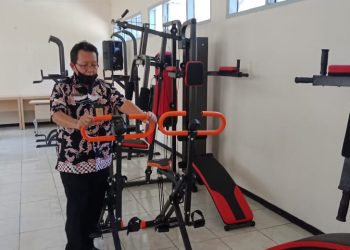 Diporapar Sidoarjo Fasilitasi Sarana Fitness Bagi Atlet Secara Gratis