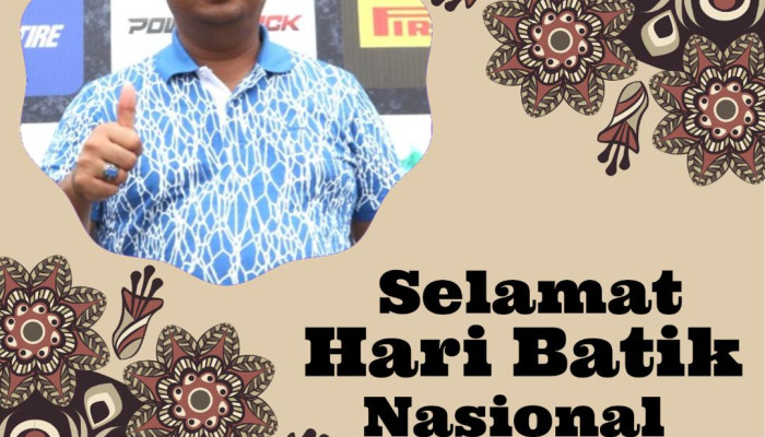 Direktur Cv Rizqi Maju Makmur Sejahtera Mengucapkan Selamat Hari Batik Nasional