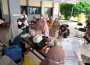 Kelurahan Sumberejo Kecamatan Pakal Kota Surabaya Gelar Vaksinasi Tahap Kedua
