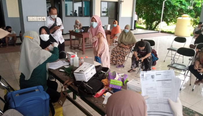 Kelurahan Sumberejo Kecamatan Pakal Kota Surabaya Gelar Vaksinasi Tahap Kedua