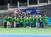 Jatim Sukses Sapu Bersih Emas Tenis Pon Xx Papua, Lanyalla Bangga