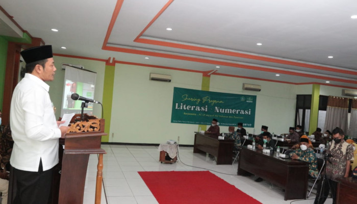 Wabup Subandi Buka Program Literasi Dan Numerasi Di Pc Lp Ma’Arif Nu Sidoarjo