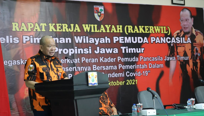 Lanyalla Ajak Kader Pemuda Pancasila Bantu Masyarakat Secara Konkret