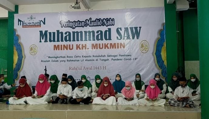 Minu Kh Mukmin Peringati Maulid Nabi Muhammad Saw Secara Online Dan Offline
