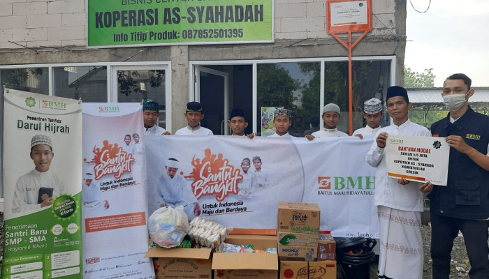 Bmh Jatim Salurkan 1.311 Paket Gizi Serentak Di Hari Santri Nasional