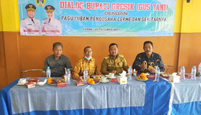Bupati Fandi Ahmad Yani, Bersama Pengusaha Dan Masyarakat Gresik Barat Terapkan Mitigasi
