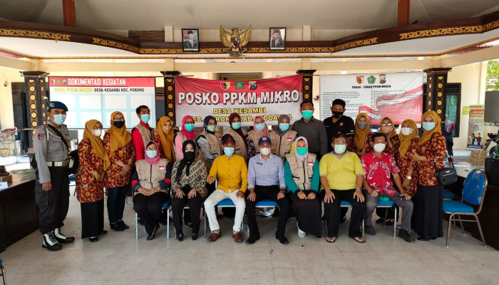 Giat Bktm Desa Kesambi Bersama Polresta Sidoarjo Terdapat 800 Kuota