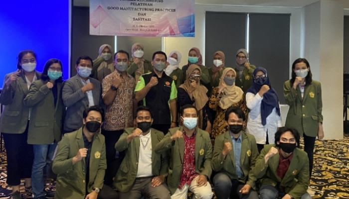 Pelatihan Good Manufacturing Practise Bagi Mitra Dan Kewirausahaan Bagi Mahasiswa Program Matching Fund