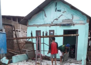 Kecamatan Wonoayu Sidoarjo Diterpa Badai Puting Beliung, Lima Desa Terdampak