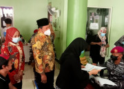 Warga Desa Pabean Mendapat Serbuan Vaksinasi Dari Korp Marinir Tni Al Dan Dinkes Sidoarjo