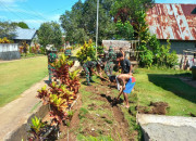 Pos 2 Loloda Satgas Pamrahwan Yonif Raider Khusus 732/Banau Bantu Monitoring, Pembangunan Aliran Air Bersih Desa Laba Kecil