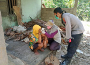 Vaksinasi Odgj, Polisi Di Pacitan Akui Ada Tantangan Dan Butuh Perjuangan