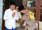 Kapolres Gresik Eratkan Tali Silaturahmi, Kunjungi Sang Pemangku Pondok Pesantren
