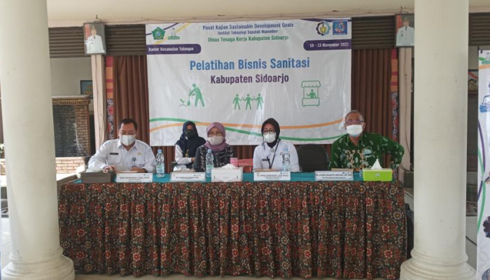 Sdgs Its Gelar Pelatihan Bisnis Sanitasi Di Sidoarjo, Dihadiri Koen Irianto Uripan