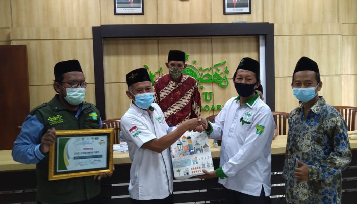 Pc Lazisnu Sidoarjo Terima Infaq Dari Lazisnu Mwc Nu Taman