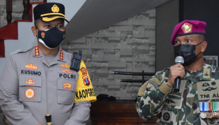 Berikan Kejutan Di Hut Korps Marinir Ke-76, Kombes Pol Kusumo: Wujud Sinergitas Tni/Polri
