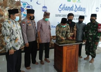 Babinsa Koramil 0816/09 Krian Hadiri Peresmian Masjid Baitul Jannah Desa Kraton
