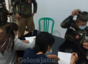 Pasangan Bukan Suami Istri Di Amankan Satpol Pp Kota Kediri