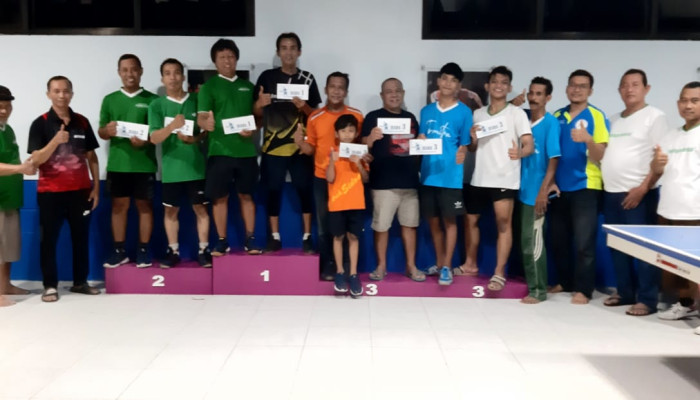 Ptm Munggugianti Gresik Gelar Turnamen Tenis Meja, Diikuti 30 Peserta