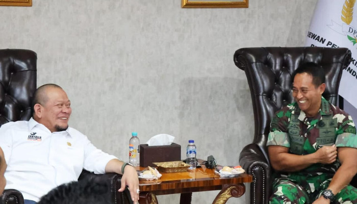 Ketua Dpd Ri Terima Kunjungan Panglima Tni, Jalin Sinergitas