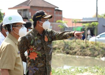 Curah Hujan Tinggi, Normalisasi Sungai di Sidoarjo Terus Dikebut