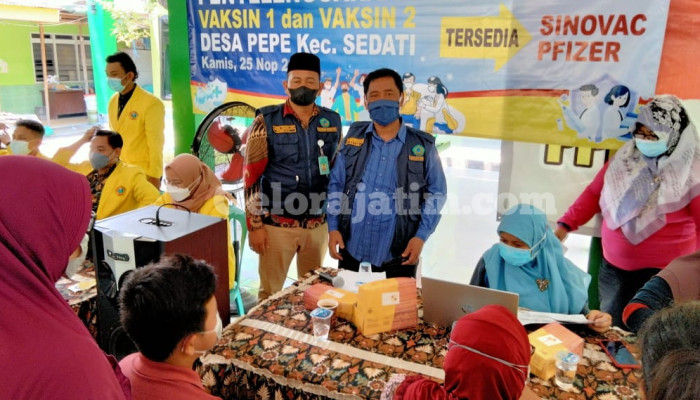 Mobile Vaksin Desa Pepe, Sediakan Total 650 Dosis Tahap Pertama Dan Kedua