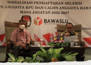 Sosialisasi Seleksi Calon Anggota KPU dan Bawaslu Jatim, di Hadiri Kemendagri