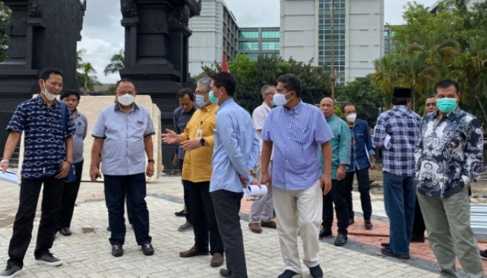 Renovasi Taman Krida Budaya Malang Di Pantau Komisi D Dprd Jatim