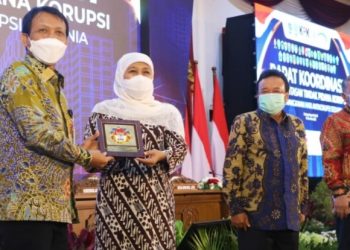 Rapat Koordinasi Pemberantasan Tindak Pidana Korupsi di Jatim, Dihadiri 38 Bupati/Walikota