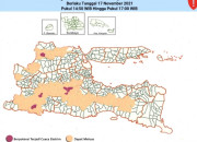 Perakiraan Cuaca Pada Kamis 18 November 2021 Di Jatim Sesuai Data Bmkg