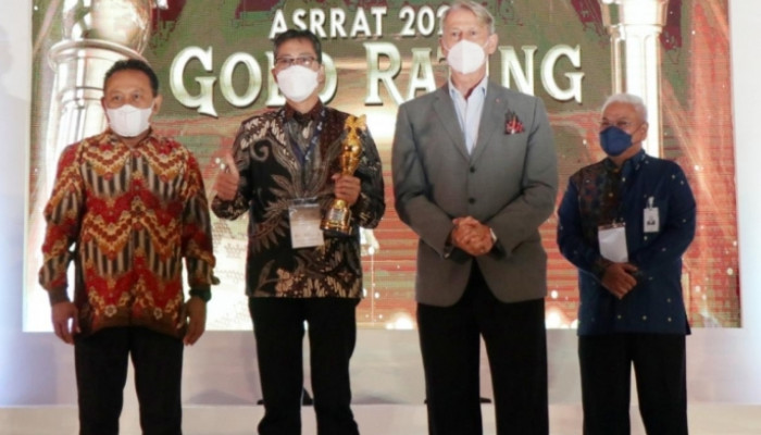 Bank Jatim Kembali Meraih Peringkat Gold Asia Sustainability Reporting Rating (Asrrat) 2021