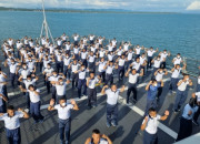 Komandan Kri Re Martadinata 331 Resmikan 6 Tim Olahraga Di Perairan